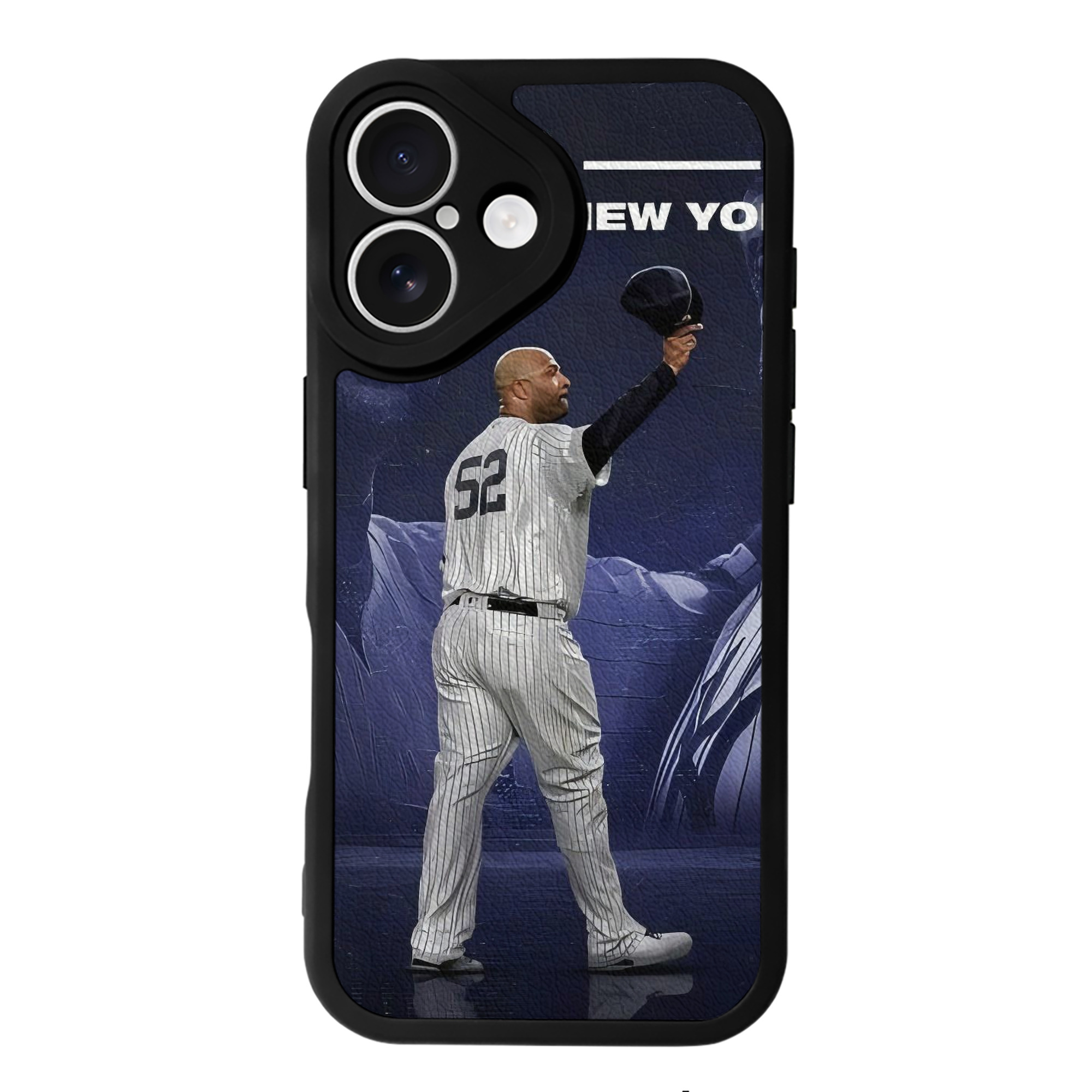 CC Sabatnia 30 IPhone 16 Silicone Leather Case – UV Print, Lambskin Texture – Perfect Fit, Wireless Charging Compatible, Scratch Resistant, Precise Cutouts – Stylish Protection For IPhone 16